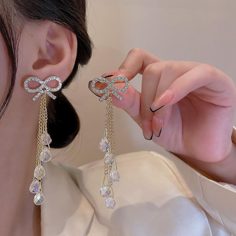 Product Introduction of Sterling Silver Needle Internet Celebrity Live Broadcast Hot-Sale Earrings Stall Supplies for Night Market All-Match Fashion Earrings Ear Rings Wholesale 12