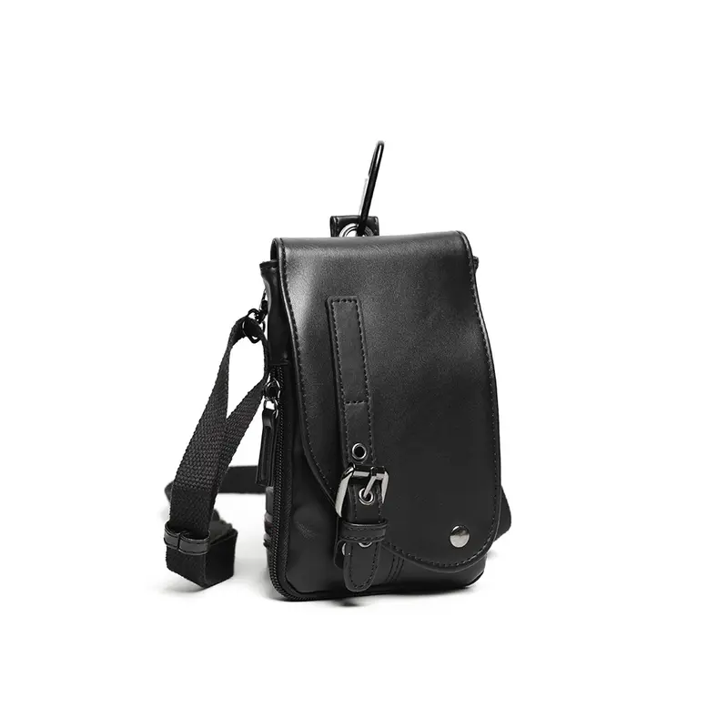 Túi đeo chéo nam ANO chất liệu da, có móc cài cạp quần TC082 Bag Đeo Vai 1