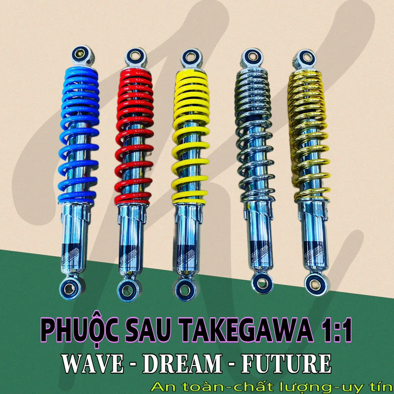 Phụ kiện phuộc sau TAKEGAWA wave, dream, future ...