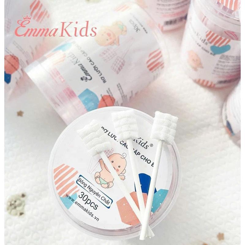 Product Introduction of Hộp 30 que gạc rơ lưỡi, que tưa lưỡi vệ sinh răng miệng cho bé EmmaKids dùng cho bé sơ sinh, trẻ nhỏ 16