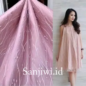 kain Tile Akar Mutiara/ Tile Akar Mutiara Glitter