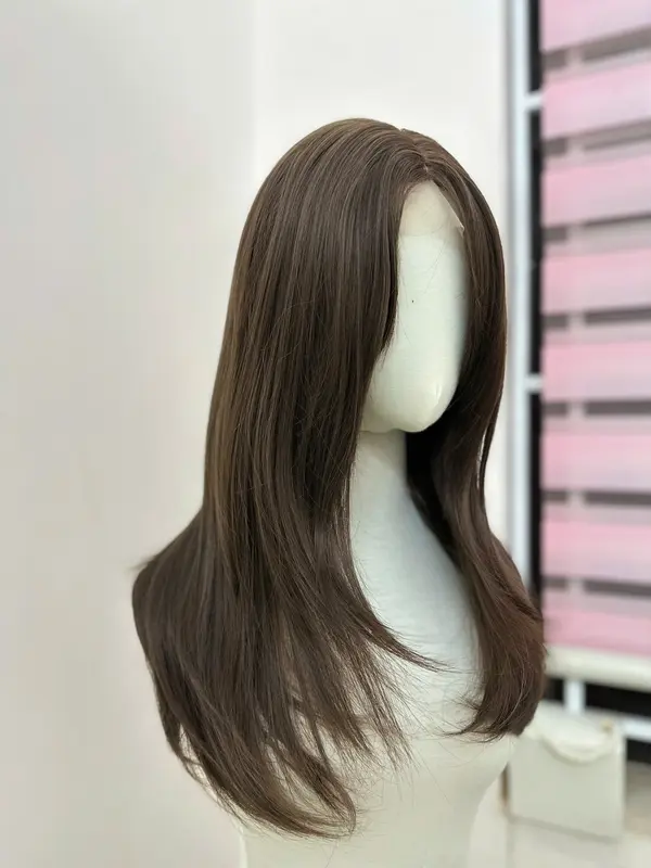 [SDDK 05] Tóc Giả Siêu Da Dệt Kim Layer 50cm Wig Nữ Women Wig Nữ 1