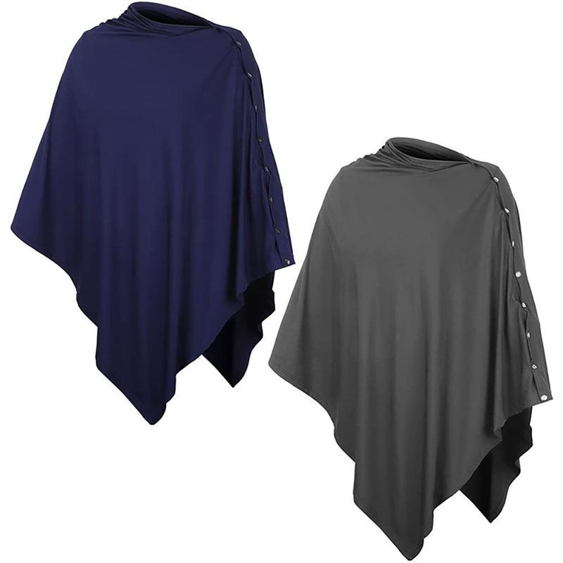 Product Introduction of Accessories Multi-functional Privacy Breastfeeding Shawl Muslin Fabric Privacy Protection Nursing Cover Solid Color Baby Nursing Poncho 13