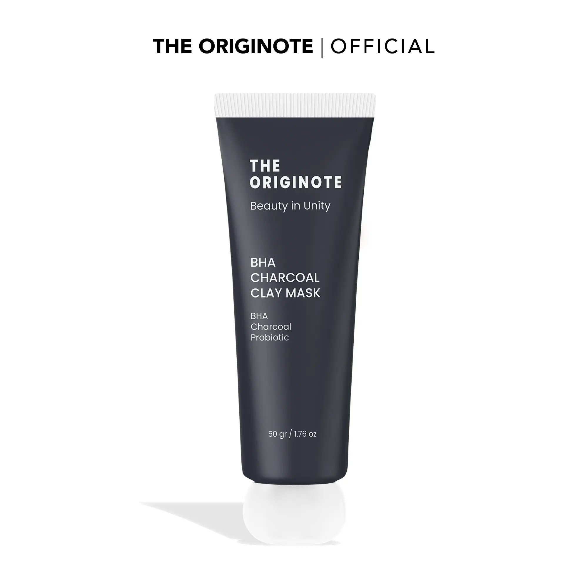 The Originote BHA Charcoal Clay Mask - Membantu Membersihkan Pori-Pori dan Meredakan Jerawat