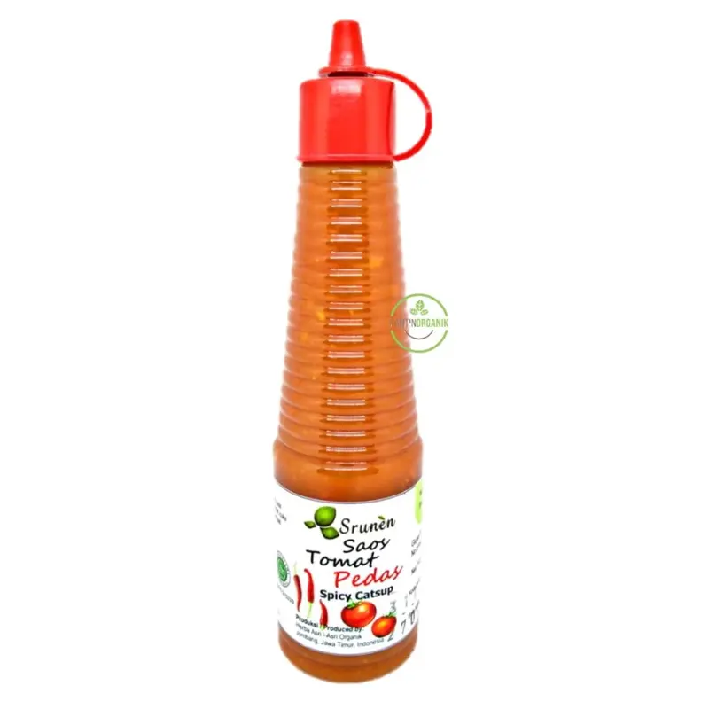 Srunen Saos Tomat & Saus Pedas Gluten Free - Non MSG 140 ml 1