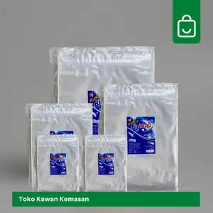 100 Pcs - Plastik Klip PP Polos ( Bulking ) Semua Ukuran