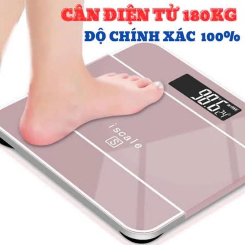 CÂN SỨC KHỎE ĐIỆN TỬ ISCALE SE MAX 180KG CA CẤP - CÂN ĐIỆN TỬ CA CẤP