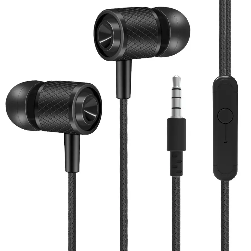 Tai Nghe Nhét Tai Tai Nghe Có Dây Tai Nghe Thể Thao 3.5Mm Có Âm Trầm Tai Nghe Điện Thoại Tai Nghe Âm Thanh Nổi Có Mic Tai Nghe Nhạc