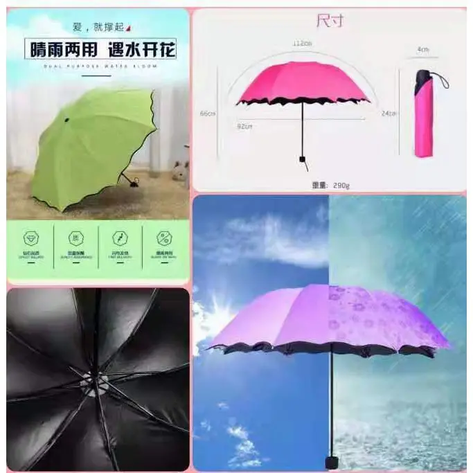 MINI MAGIC UMBRELLA 3D  PAYUNG AJAIB BERUBAH WARNA 3