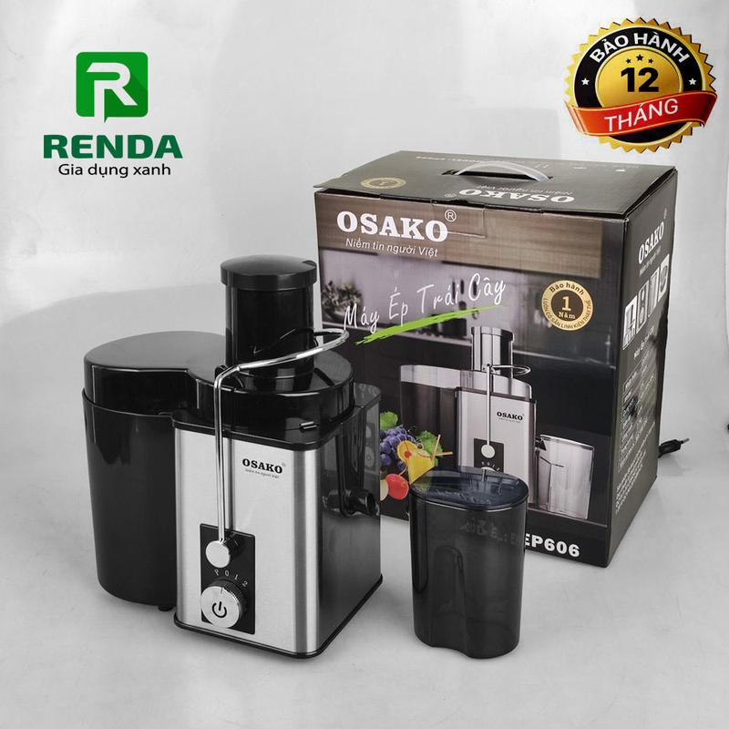 Máy ép li tâm 500w Osako EP-606 hàng chính hãng BH 12 tháng, phù hợp dùng gia đình, quán nước vừa/nhỏ
