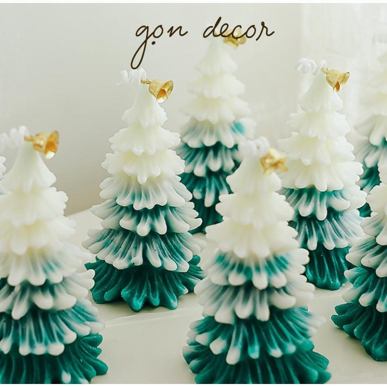 Nến thơm hình noel tổng hợp, nến thơm hình bánh quy, nến thơm hình cây thông noel - Gọn Decor 2
