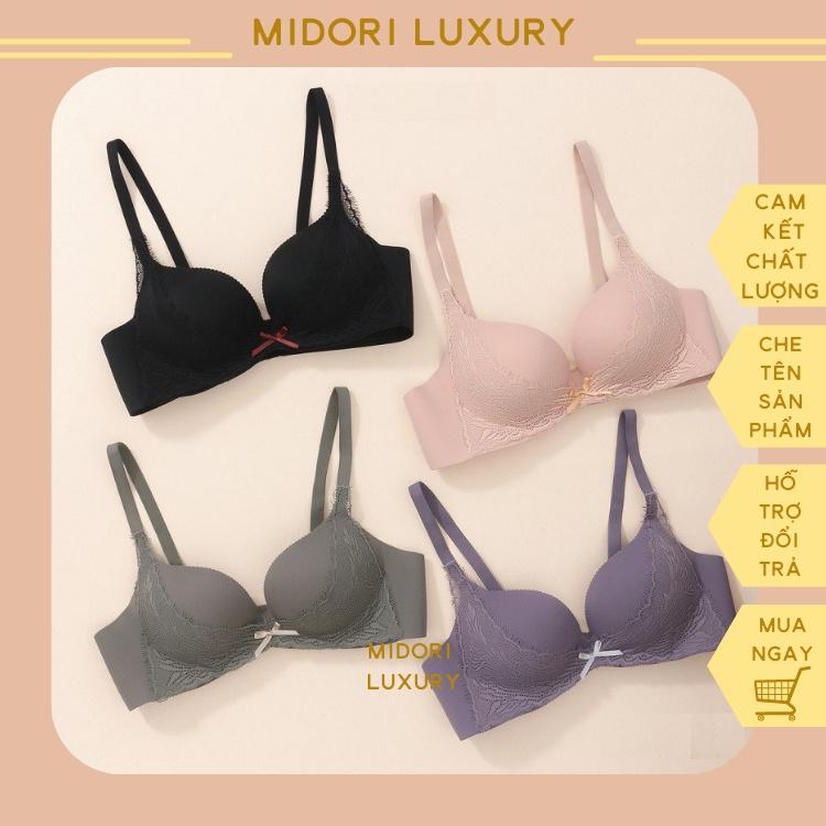 Áo lót không gọng chất Su Ren Đệm bàn tay 3cm (ôm nâng v1) A11 2