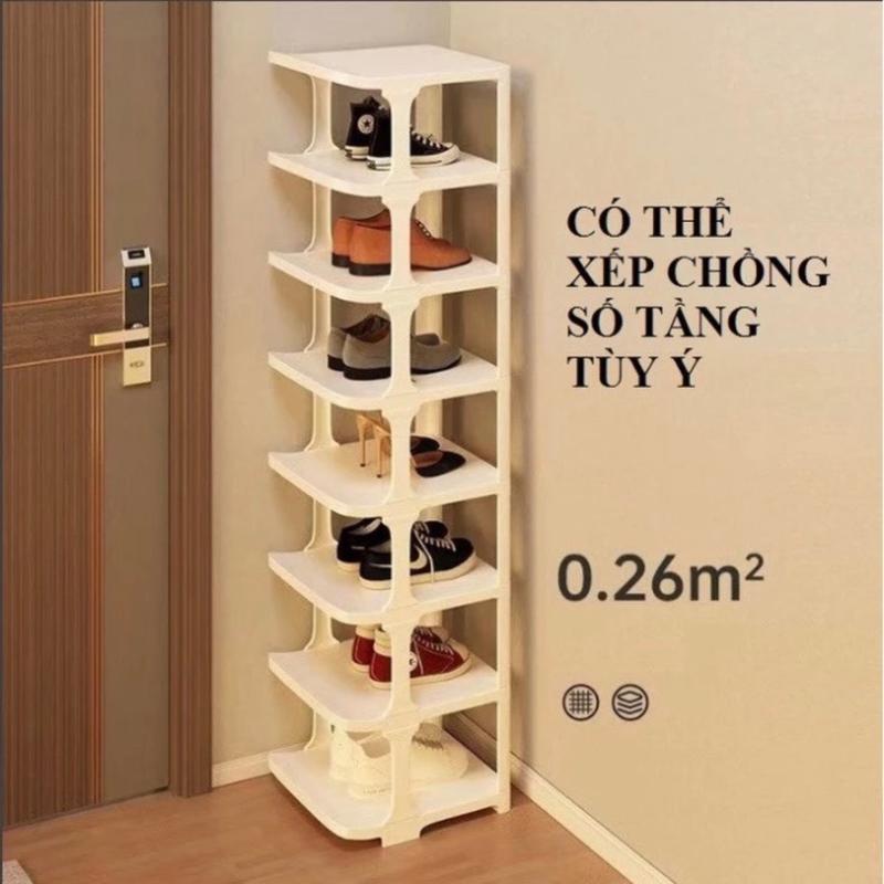 ￼kệ để giày, Giá để giày 5 tầng kiểu mới đa năng thông minh chất liệu nhựa cao cấp Kitchen Nhà Nhà Bếp Nhà Bếp 1