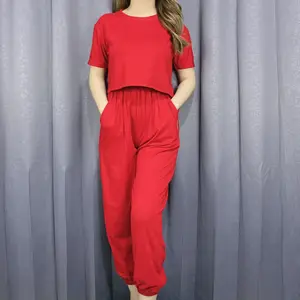 Setelan Long Pants Crop top