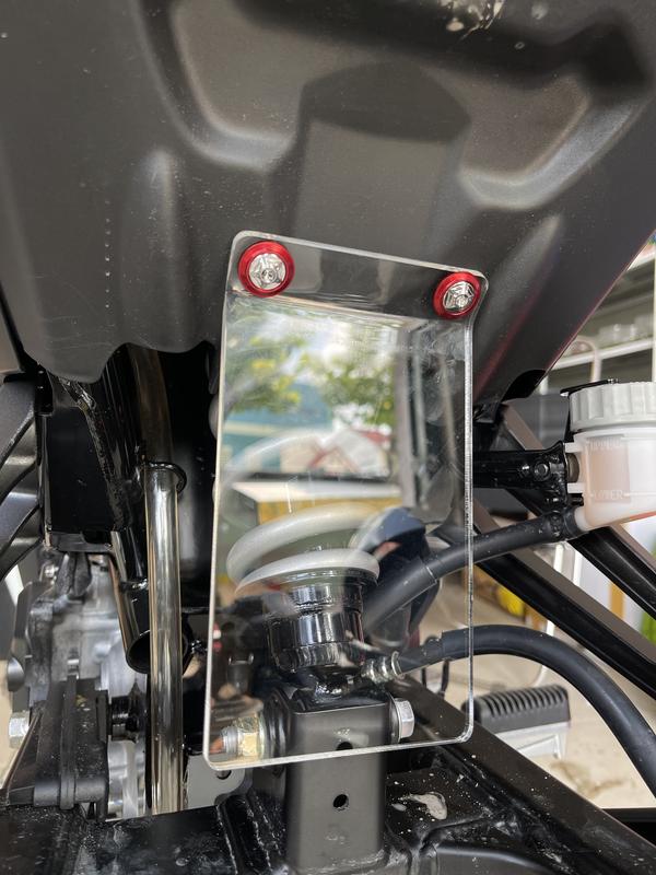 Mica che phuộc dày 4mm siêu cứng và loại dẻo Phụ Kiện Phụ Tùng