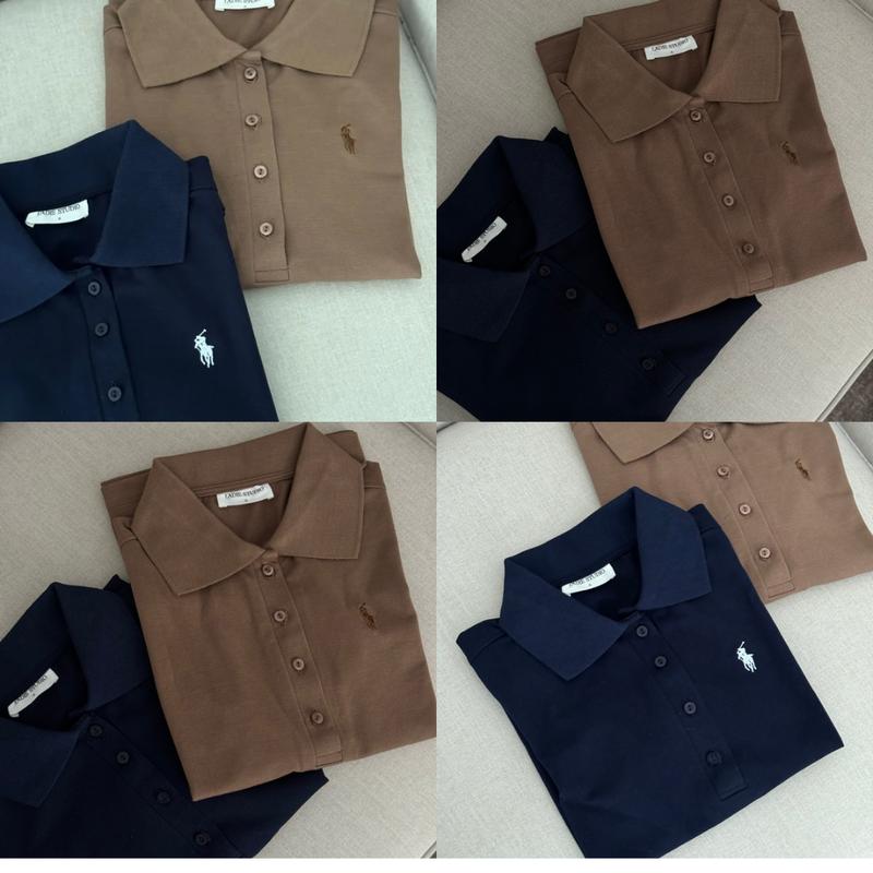 Áo Polo dành cho phụ nữ, làm bằng lưới cá, áo Polo Lamella, AO70, áo nữ 5
