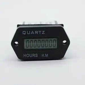 Hour Meter SYS HM HourMeter DC 12-36V Generator Excavator Car Meter AK1