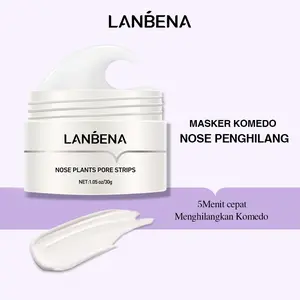 BPOM Lanbena Nose Pore Strips masker komedo mengangkat komedo  masker hidung