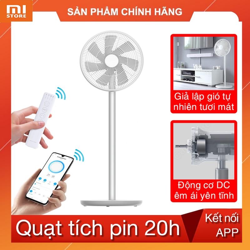  Quạt đứng tích điện thông minh Smartmi Standing Fan 2S - Bản quốc tế kết nối app mihome QuạT 