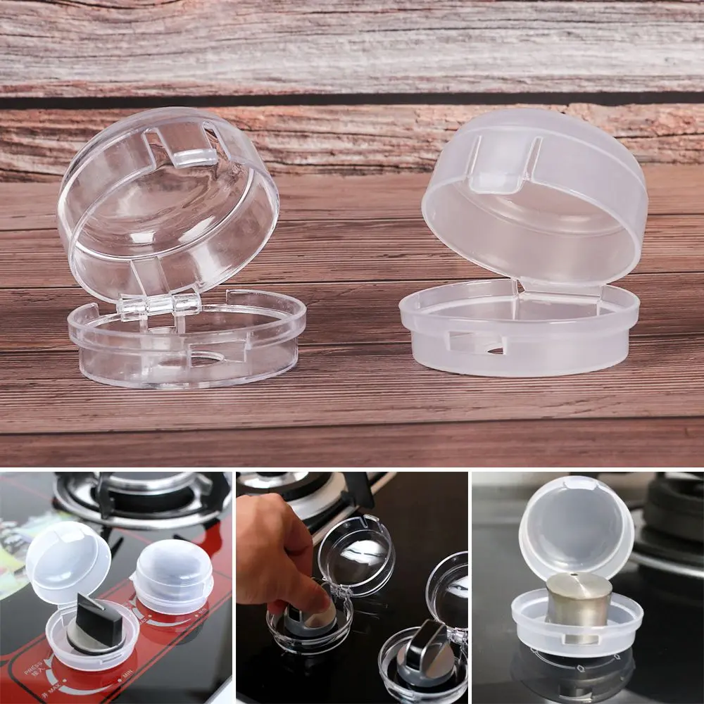 1/2/4PCS Home Baby Safety Kitchen Gas Stove Protector Child Protection Knob Cover Oven Lock Lid