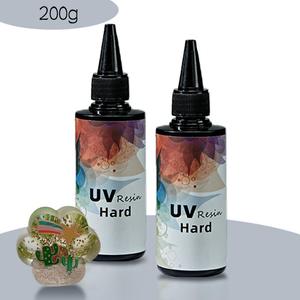 UV Resin, 1/2/3 Counts Transparent UV Resin, High Gloss Hard Shape, Fast Curing, Low Odor Resin for DIY Casting & Coating