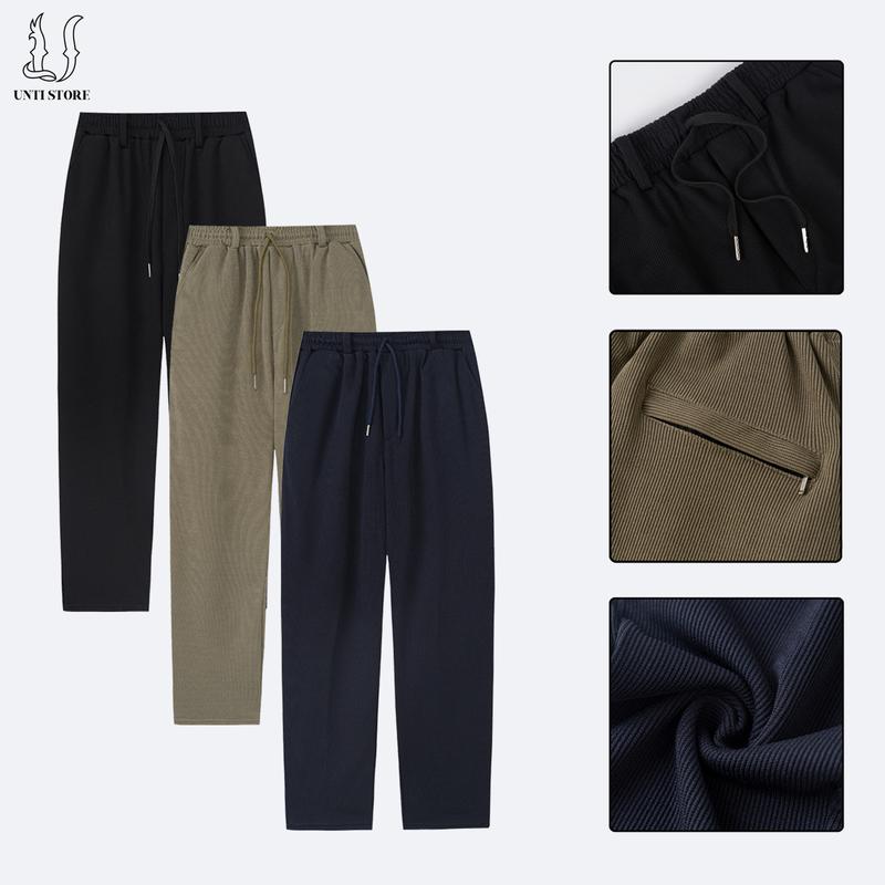    COMBO 3   Quần nhung tăm cao cấp hàng q.c loại 1 thoải mái dễ chịu sang trọng Nam Menswear Unti Store - LA08 