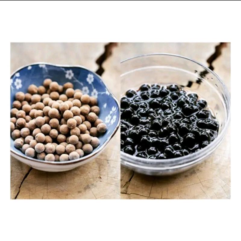 Trân châu tươi cao cấp KUN HAN Caramen- Hộp 3kg  Topping 4