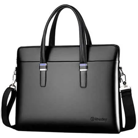 Rhodey Tas Selempang Pria Premium Kulit Leather Bag Briefcase - HA-062 1