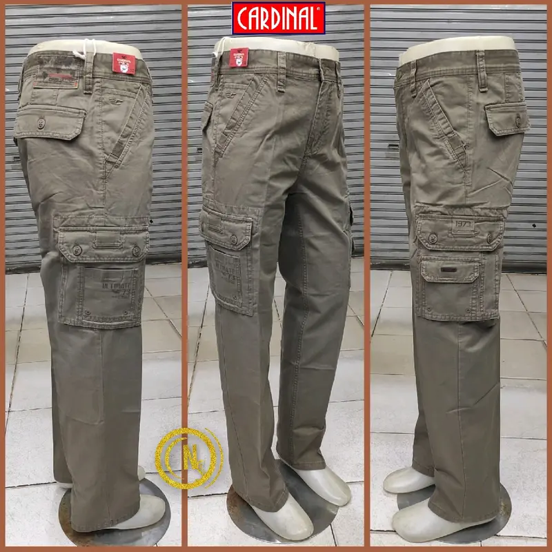 CARDINAL 100% ORIGINAL size 27-38 celana panjang cargo pria / celana panjang cargo cardinal / celana panjang cardinal cargo / celana panjang cargo pria 2
