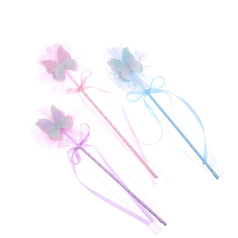 Product Introduction of [zfe]Cute Butterfly Magic Stick Fairy Wand Princess Cosplay Props Wand For Girls Birthday Halloween Party Supplies 11