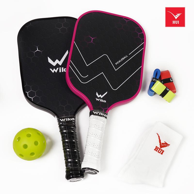 Vợt Pickleball Wika Vigor ( Tặng Bọc mặt vợt+Cục tẩy vợt+cuốn cán vợt + Tất dệt kim + Bóng tập )