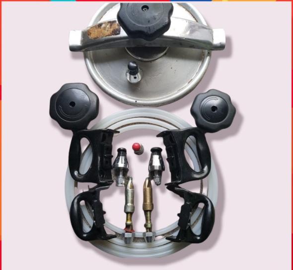 Phụ kiện nồi áp suất núm vặn và trục đồng van điều áp thay thế  cho nồi ap suât