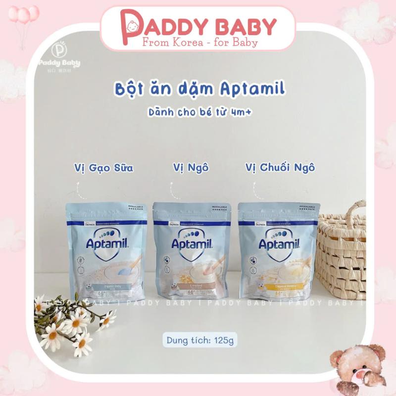 Bột ăn dặm Aptamil cho bé từ 4m+