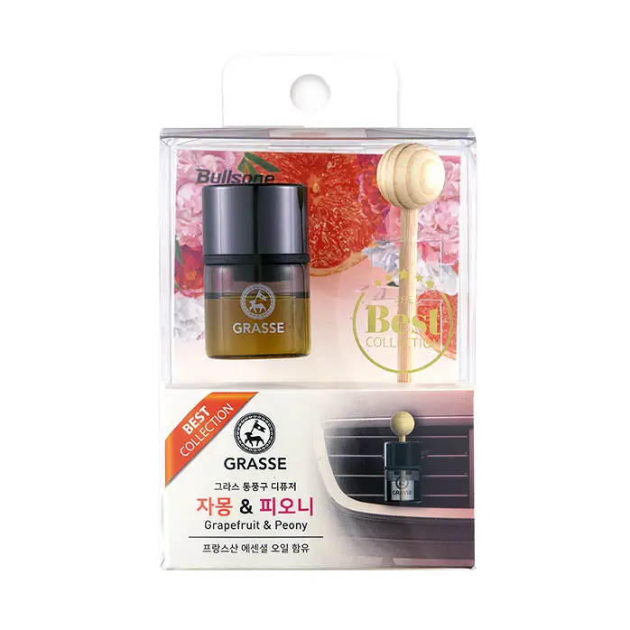 Grasse Diffuser Vent ClipType Grapefruit & Peony – Nước hoa ô tô cao cấp của Pháp 1