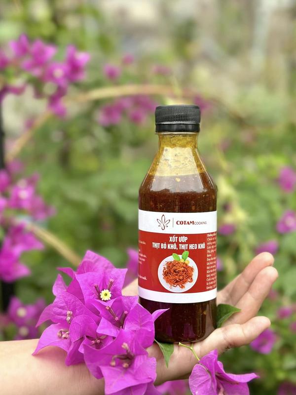 Sốt ướp thịt bò khô thịt heo khô Chai 350g - Kinh Doanh