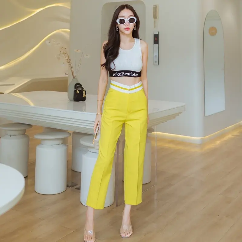 ◤TokoBestieKu◢ Angela - Celana Kulot Panjang Import Premium Original Bangkok 7