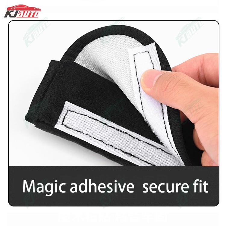 2 Pcs Vinfast Car Seat Belt Shoulder Pads Soft Plush Cool Ice Silk for Vf 8 Vf 9 Vf E34 Lux A Fadil President SA VF E34 Accessories 5