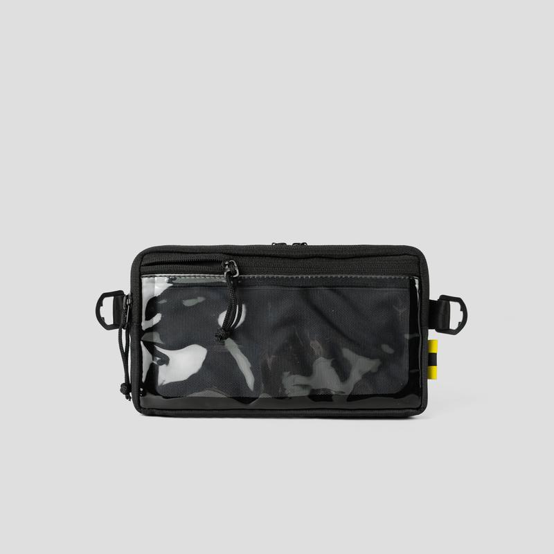 Sidekick Project Handbag Pria CAFO Morphogenesis - Clutch Warna Hitam 8