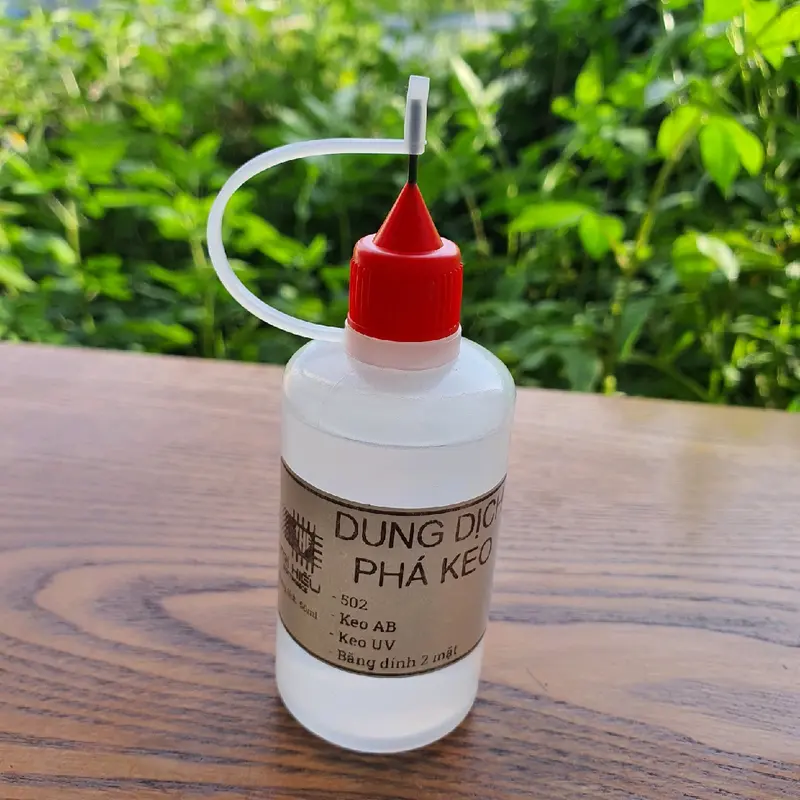 Dung dịch phá keo 502 chuyên dụng loại bỏ keo 502 UV keo AB 4