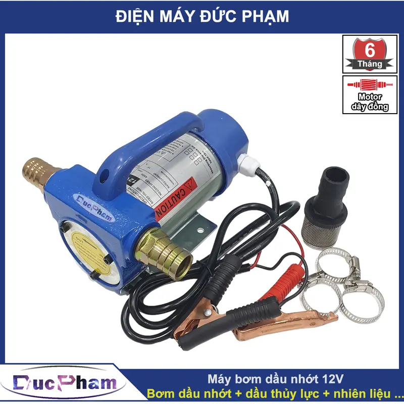 Máy bơm dầu nhớt 12V + 24V + 220V | Bơm dầu diesel | Bơm dầu thủy lực | Bơm nhiên liệu 0