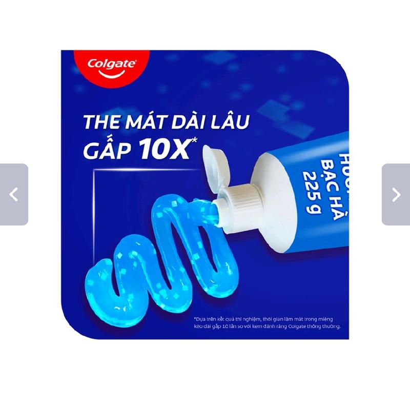 Kem đánh răng Colgate MaxFresh hương bạc hà 225g - Ngừa sâu răng, trắng răng, hơi thở thơm mát 4