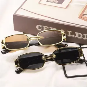 LO Kacamata Hitam Bingkai Hitam Anti-UV Wanita Pria Ulzzang Model Kacamata Sunglasses Fashion K80