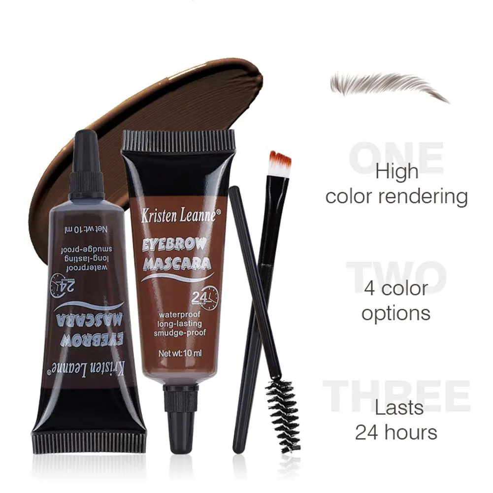 Professional Brow Tattoo Pigments 4 Shades of Natural Eyebrow Liquid Tint P3T4