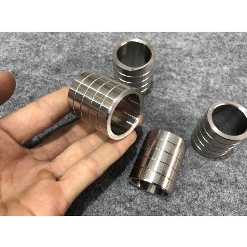 Khâu nối Cổ Pô Inox Titan Chống Xì Size 27-32mm Phụ Kiện Phụ Tùng