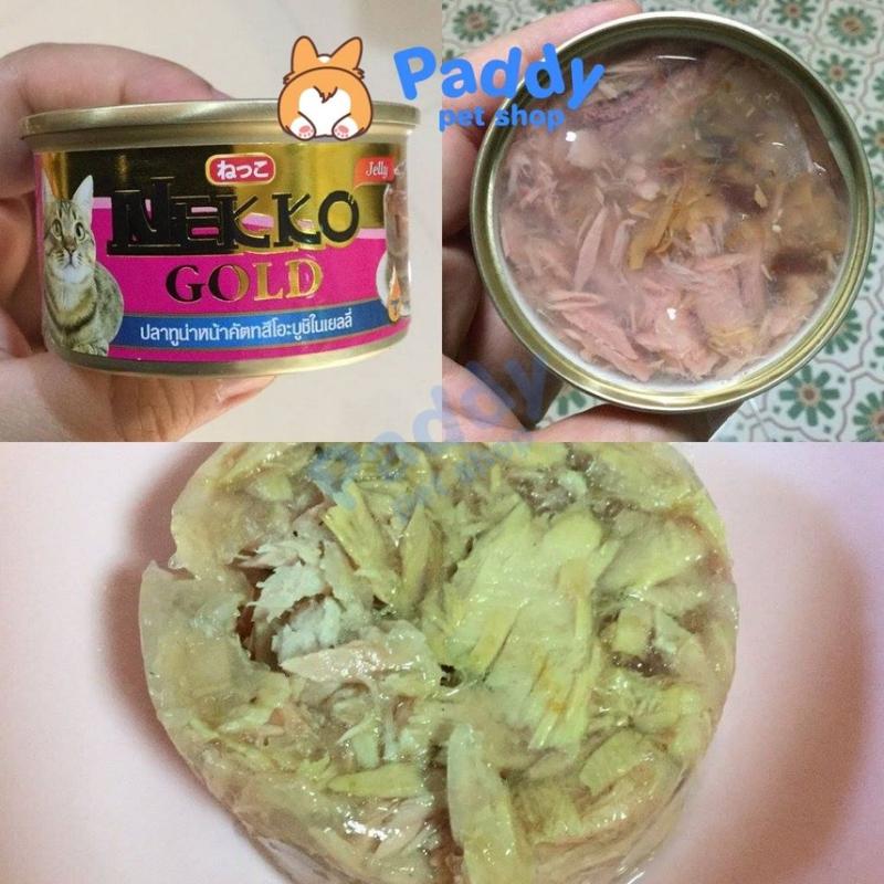 Pate Mèo Nekko Gold - Lon 85g (khẩu Thái Lan) 5