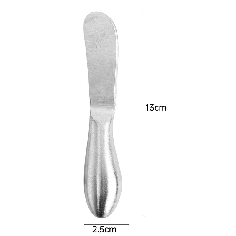 Product Introduction of 1/2Pcs Butter Knife Portable Stainless Steel Long Handle Cheese Cutting Knifes Multi-purpose Bread Cream Spreaders Home Kitchen 18