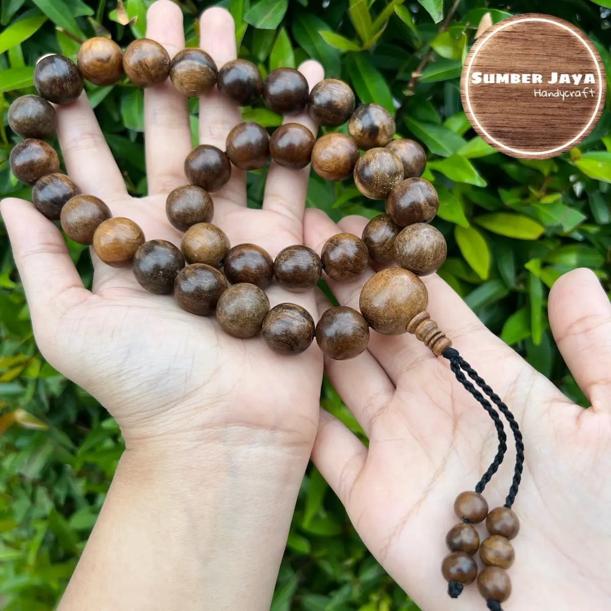 Tasbih 33 Gaharu Kalimantan 16 mm