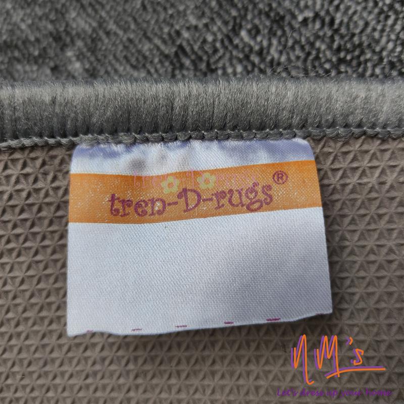 Tren-D-rugs Keset kaki alas lantai kamar tidur ruang tamu koridor panjang lorong runner kitchen mat polos anti slip murah 1 set isi 3 pcs - NMs 7