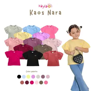 Kaos Anak Perempuan Puff Kayla Nara 1-10tahun