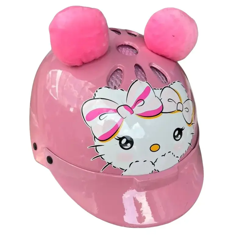 Mũ bảo hiểm doraemon dễ thương cho bé (2-6 tuổi)( có lỗ thông hơi) Voi Nón 0